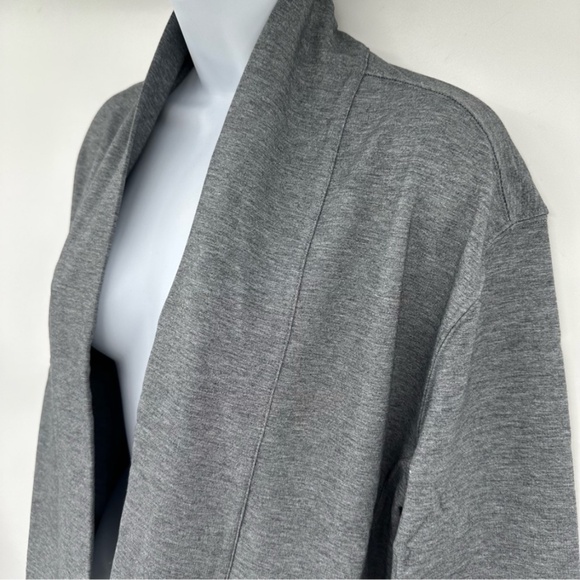 Ministry of Supply | Fusion Classic Grey Heather Terry Cardigan | XXS New - Picture 9 of 14